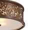 Cwi Lighting Nicole 5 Light Drum Shade Flush Mount With Brushed Chocolate Finish 9807C21-5-116 - alternate 3